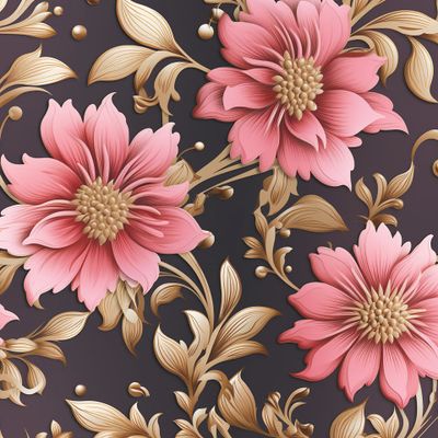 Розовые цветы