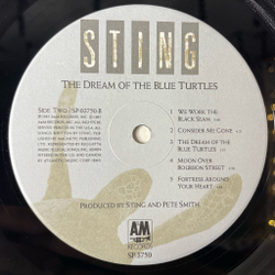 Винтажная виниловая пластинка LP Sting The Dream Of The Blue Turtles (USA 1985) Russians