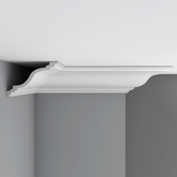 Плинтус потолочный гладкий Decomaster 96272 200х135х2400мм