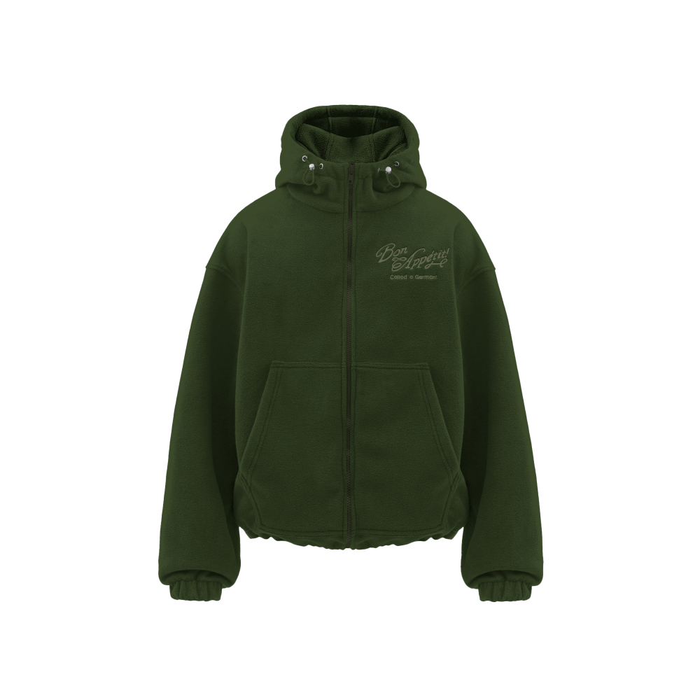 Худи Called a Garment Voyageur St Zip "Forest Green"