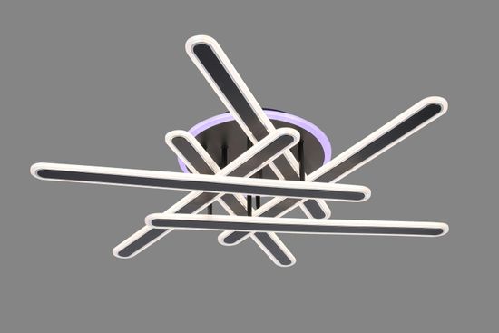 L19/6 BK+RGB (1) Люстра MN (RL)