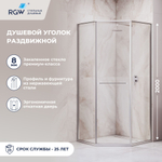 Душевой уголок RGW SV-82 "L" (Прозрачное, 900x900)