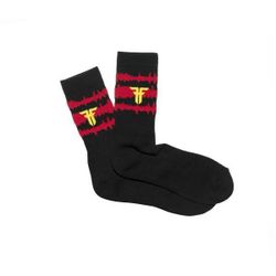 Носки Fallen STATIC SOCK - BLACK / RED