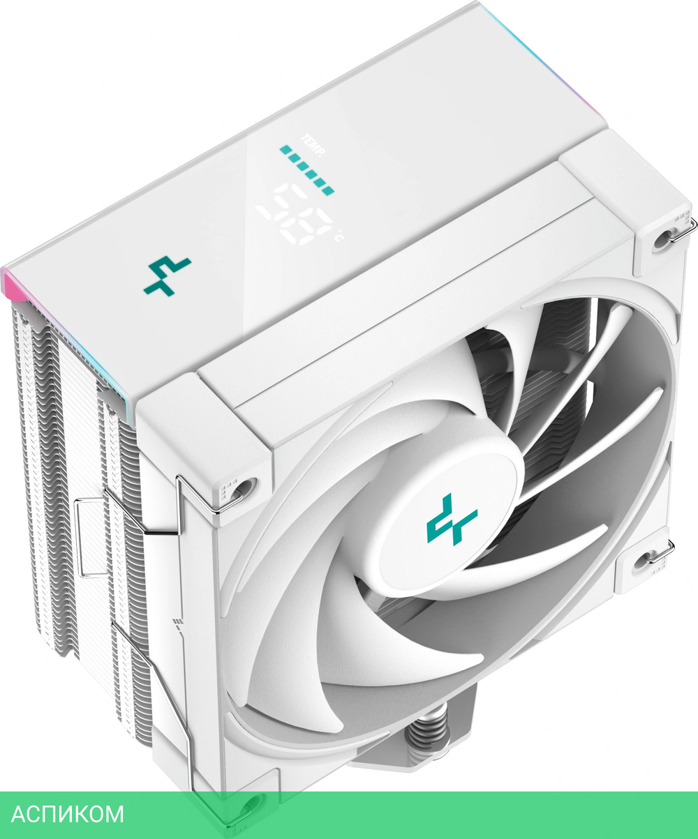 Кулер для процессора DeepCool AK400 Digital White (R-AK400-WHADMN-G)