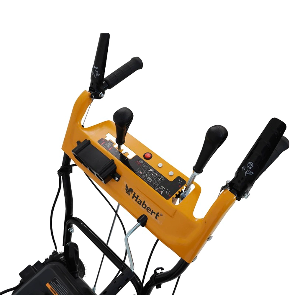 Habert HBM24D бензиновый снегоуборщик KC212 7 л.с, ковш 61 см, выброс 11 м, 4 вперед/1 назад 00-00159862