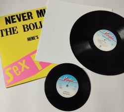 Винтажная виниловая пластинка LP Never Mind The Bollocks Here's The Sex Pistols (UK 2007) (Poster) 30th Anniversary Edition