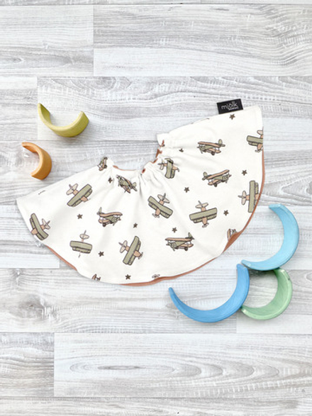 Двусторонний нагрудник Mjölk Самолёты