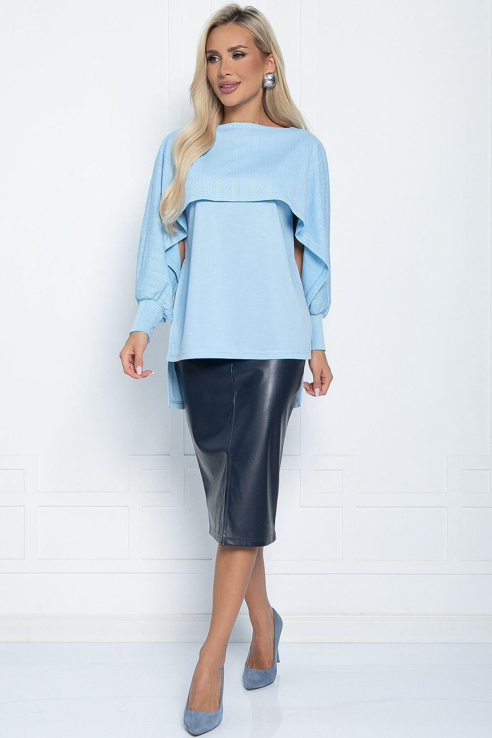 Джемпер Элли (голубой) Б11197 LT Collection