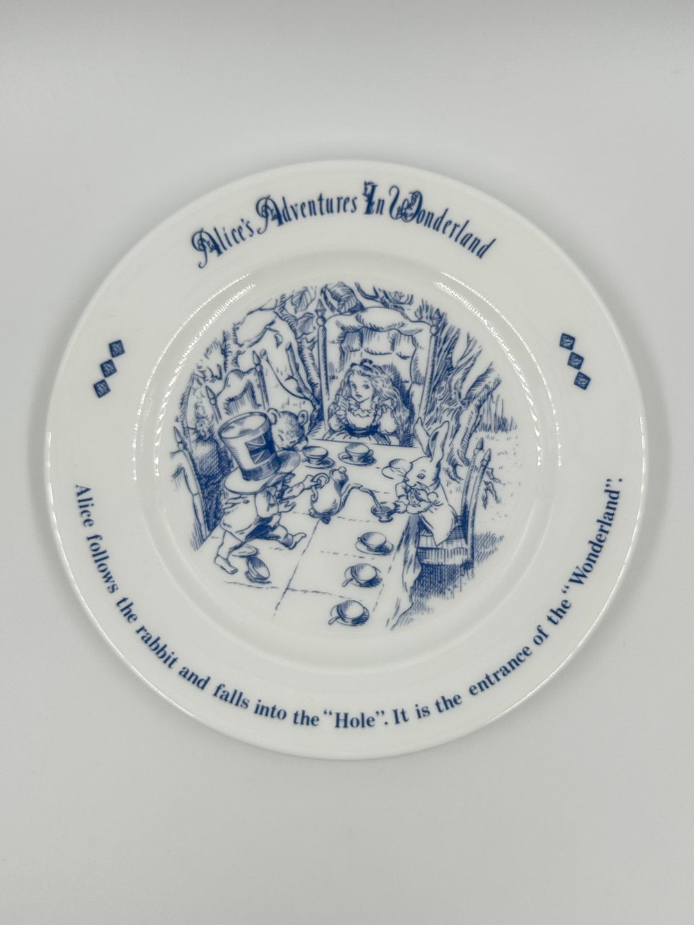Тарелка Алиса в Стране Чудес Yamaka