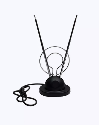 ТВ-Антенна комнатная Вектор AR-018 пассивная с питанием DVB-T/T2