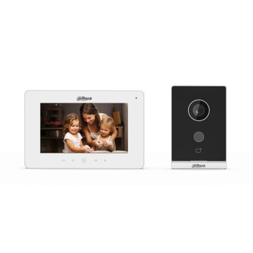 Комплект IP и Wi-Fi видеодомофона Dahua DHI-KTW01