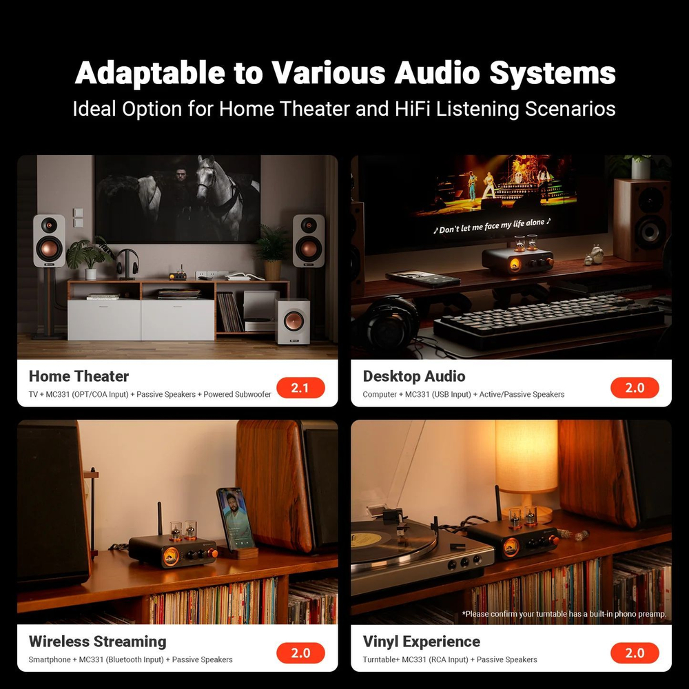 Усилитель Fosi Audio MC351