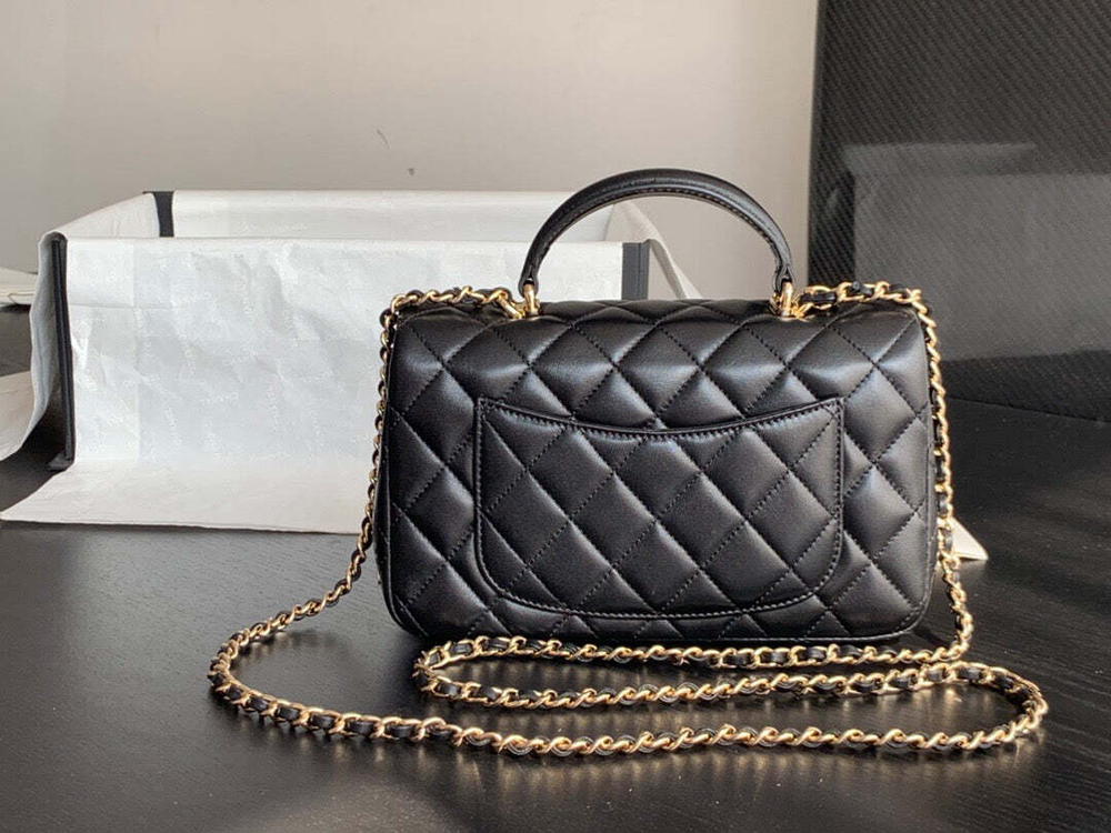 Chanel Mini Flap Bag with Top Handle