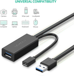 Кабель USB - USB удлинитель USB 3.0, 10m, UGREEN 20827