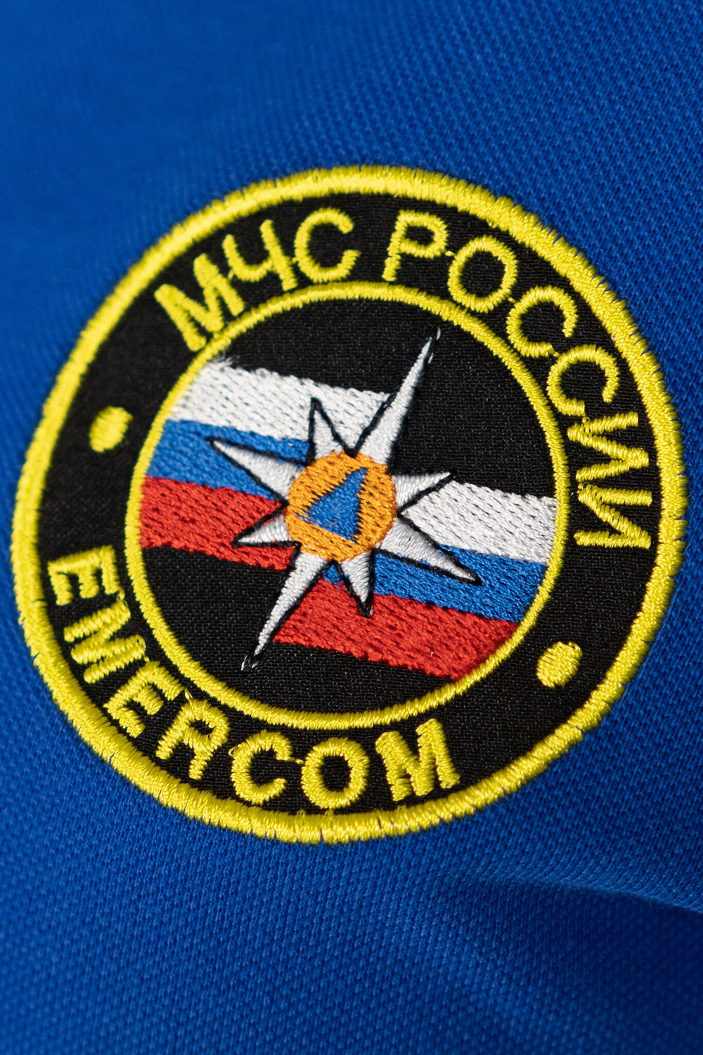 Рубашка-поло женская МЧС короткий рукав (нового образца, василек)