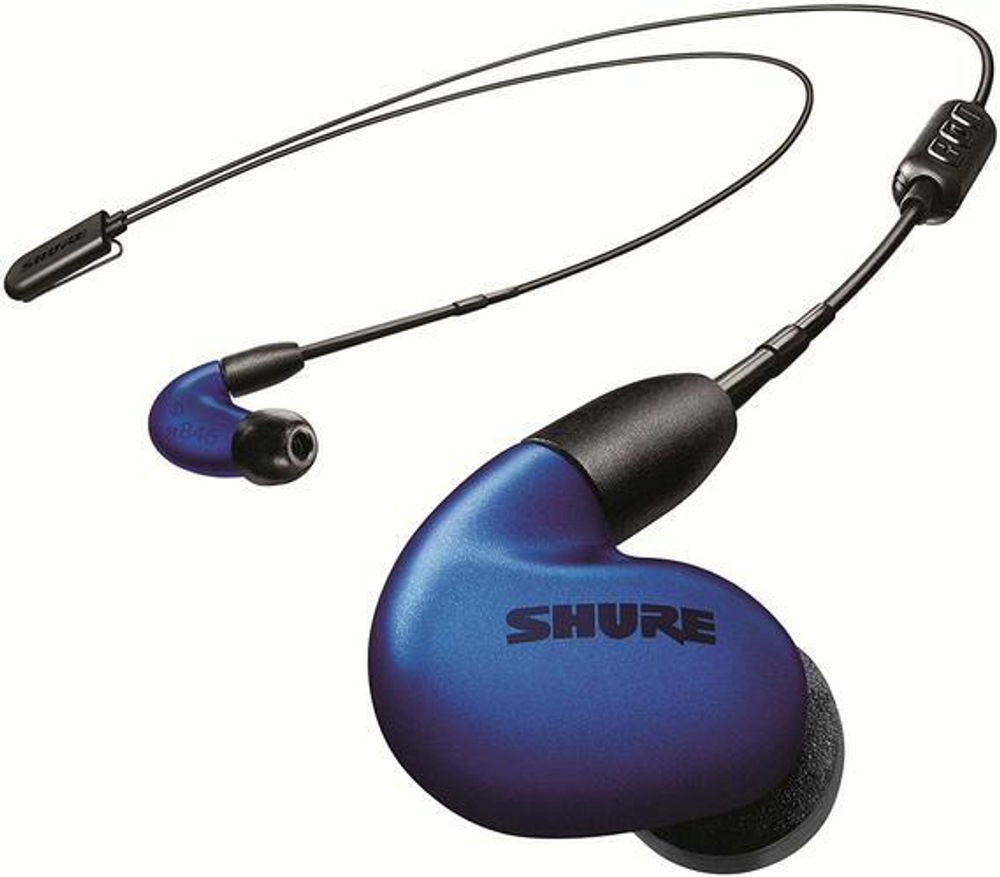 Вкладные наушники Shure SE846-BLU+BT2-EFS