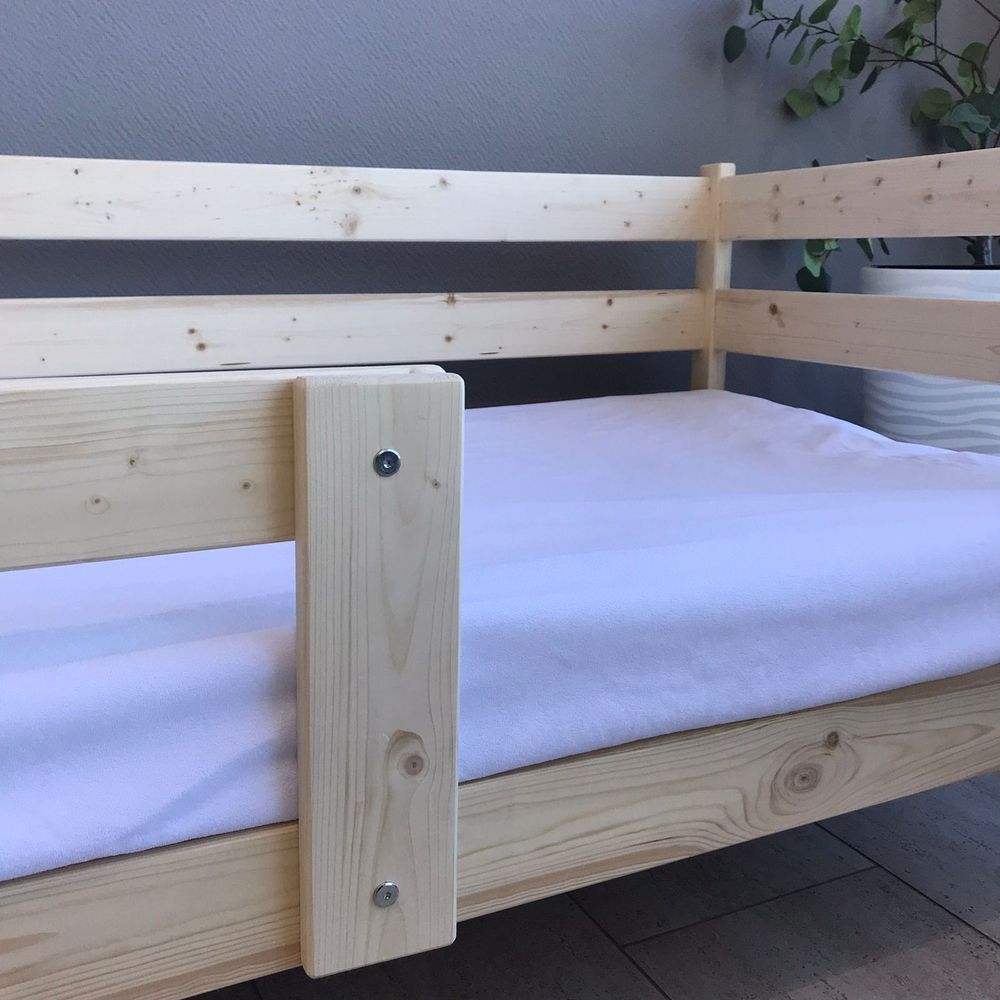 Кровать подростковая "Софа Х" 180*90 см натуральный 1 борт (СЧ)