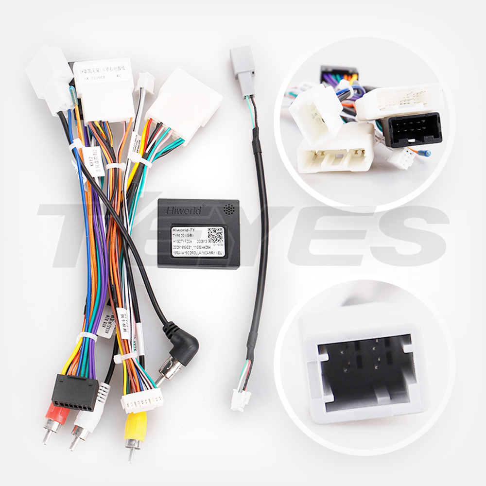 Магнитола Toyota RAV4 5 XA50 2018-2024+ (любые комплектации) - Carmedia FT004-23/KP-13-S10 монитор 13" QLED+2K на Android 12, 4G SIM-слот, CarPlay