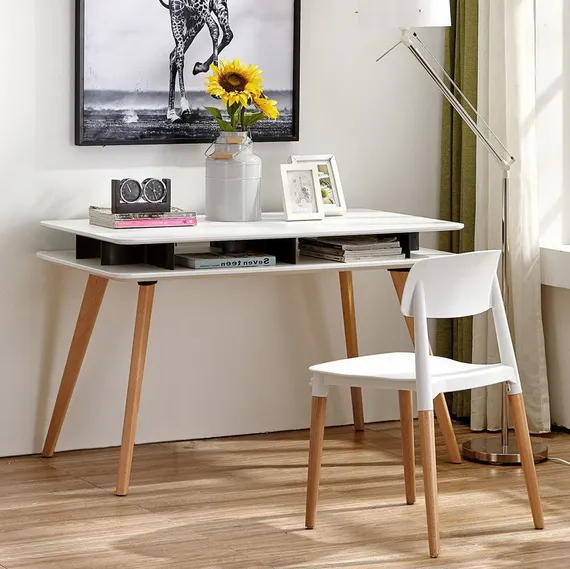 Письменный стол Norman 120x70 белый | Купить в Hallberg.ru