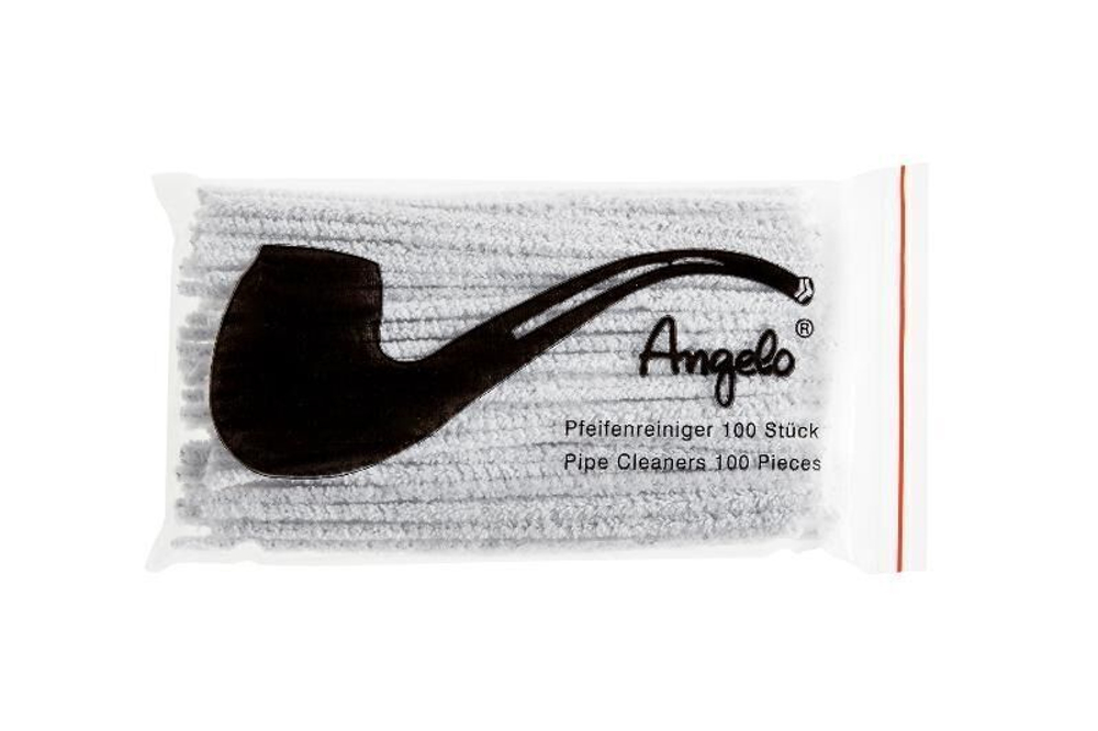Ерши трубочные "Angelo" Белые (хлопок) 100шт.