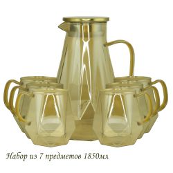 Lenardi 160-261 Набор графин 1850мл и 6 стаканов в под.уп.(х8)