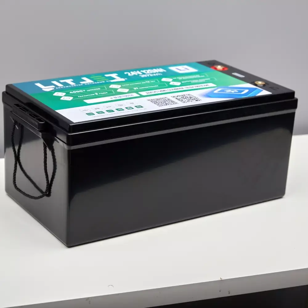 LITJET Тяговый аккумулятор глубокого цикла 24V 120Ah + bluetooth