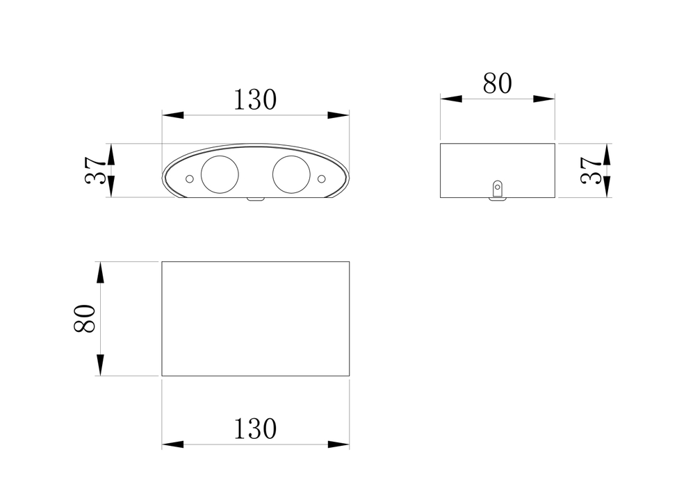 Архитектурная подсветка Outdoor O417WL-L4W3K