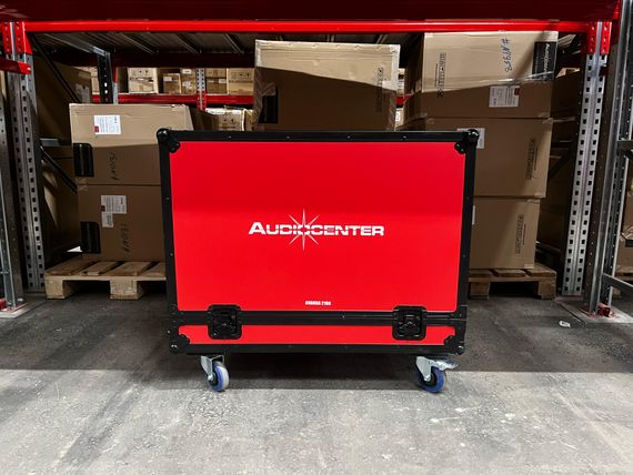 Audiocenter туровый кейс для 1 сабвуфера Avanda 218A, цвет красный