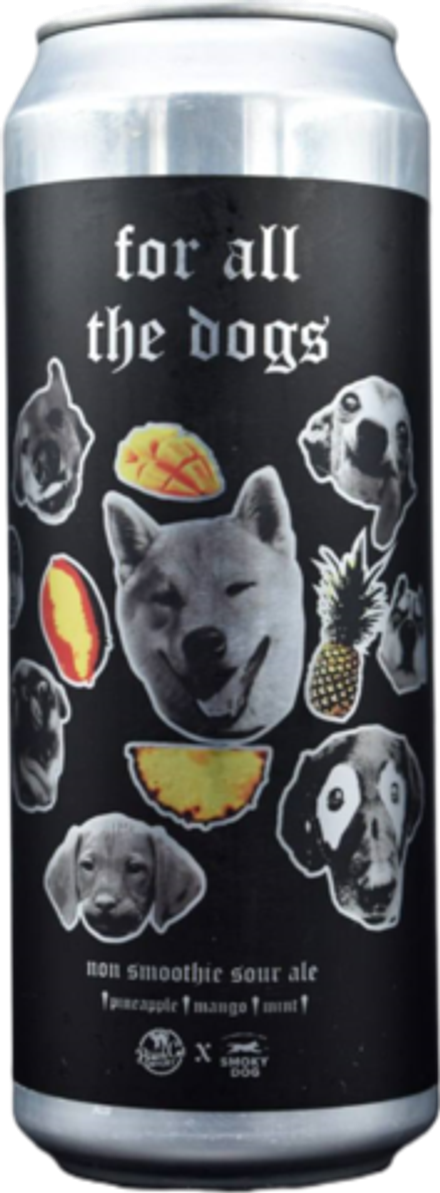 Пиво Блэк Кэт Фор Ол Зе Догс / Black Cat For All The Dogs 0.45 - банка