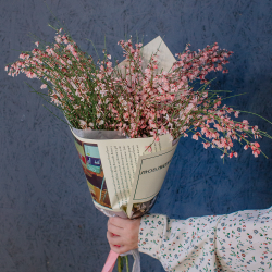 154. Весенний букет из ароматной генисты