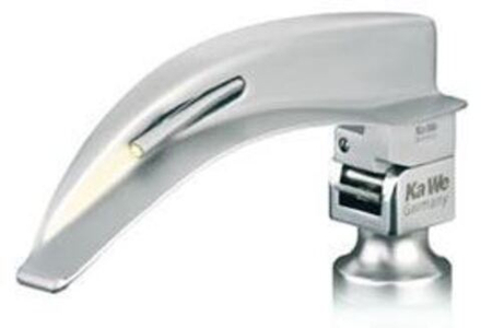 03.42013.611 Клинок ларингоскопа Ф.О. изогнутый Макинтош 1 детский (со сменным световодом)