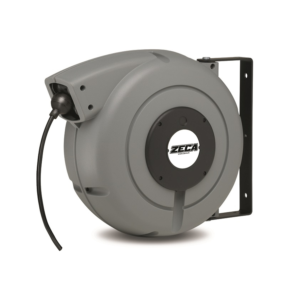 Катушка кабельная 10+2 метра, 380 В, кабель 5 жил, пластиковый корпус, ZECA (Италия)
