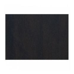 Подкладка сервировочная (плейсмет) рифленая, черная, 500 шт, бумага, Garcia de Pou