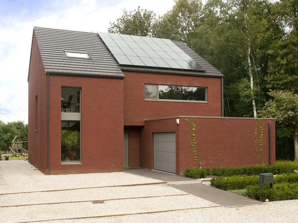 Кирпич ручной формовки облицовочный Nelissen, Aubergine, WF50, 210x100x50