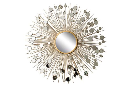 19-OA-5702 Зеркало диам.100, центр.диам.25см