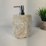 Дозатор для мыла из мрамора Cream Erozy DM-65304 (15см*12см) 0893