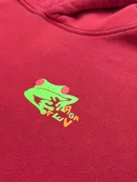 Худи Froggo red/wash красное
