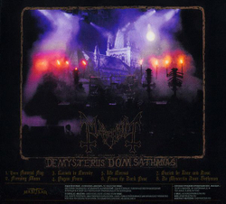 MAYHEM - De Mysteriis Dom Sathanas CD DVD DIGI, музыкальный компакт диск