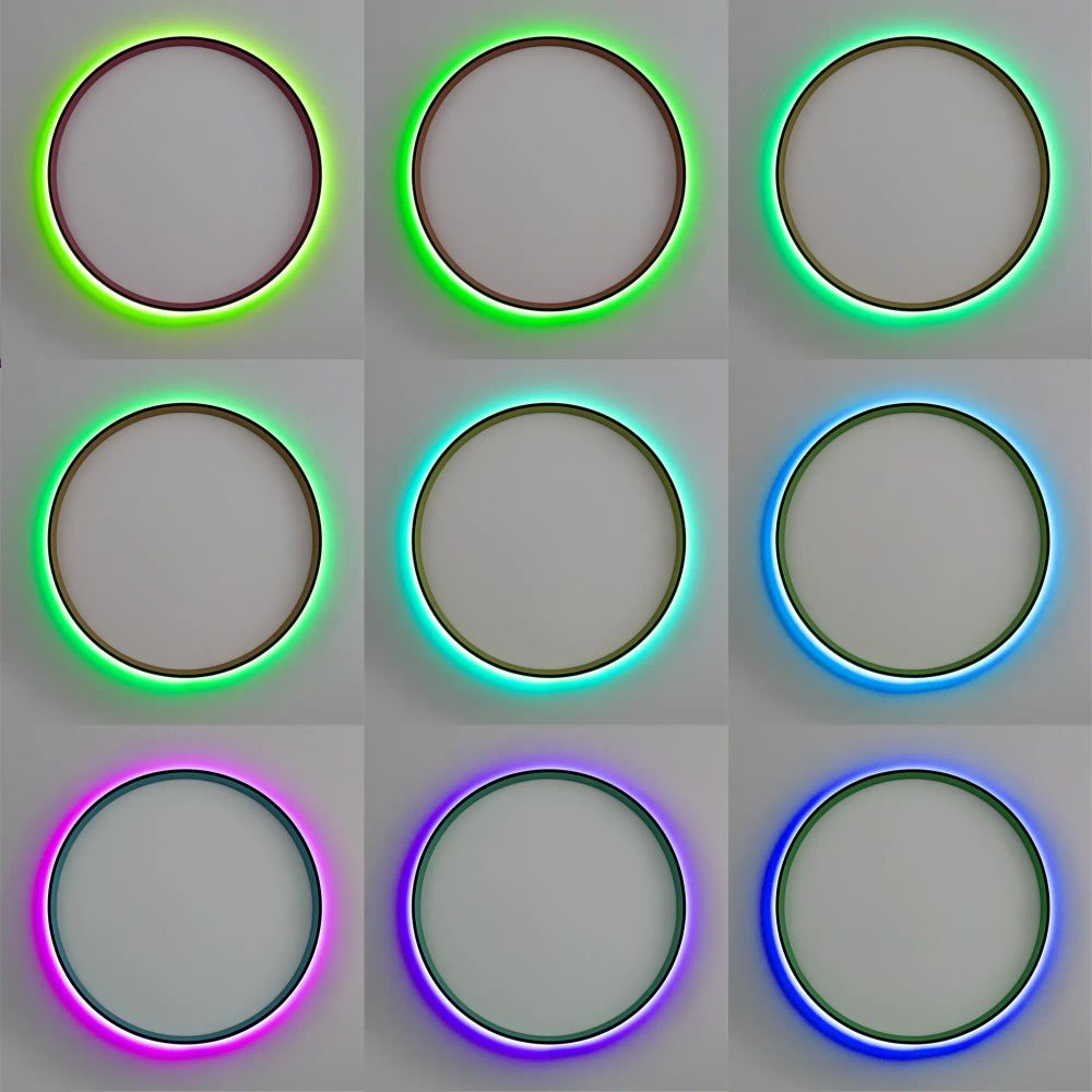 Citilux ETALON CL750401R LED RGB Светильник с пультом Чёрный+Золото