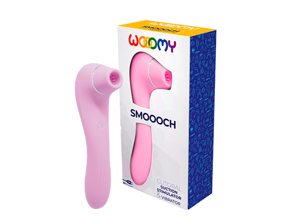 Вакуумный стимулятор Smoooch Pink Clitoral Suction & Vibration 11311AL