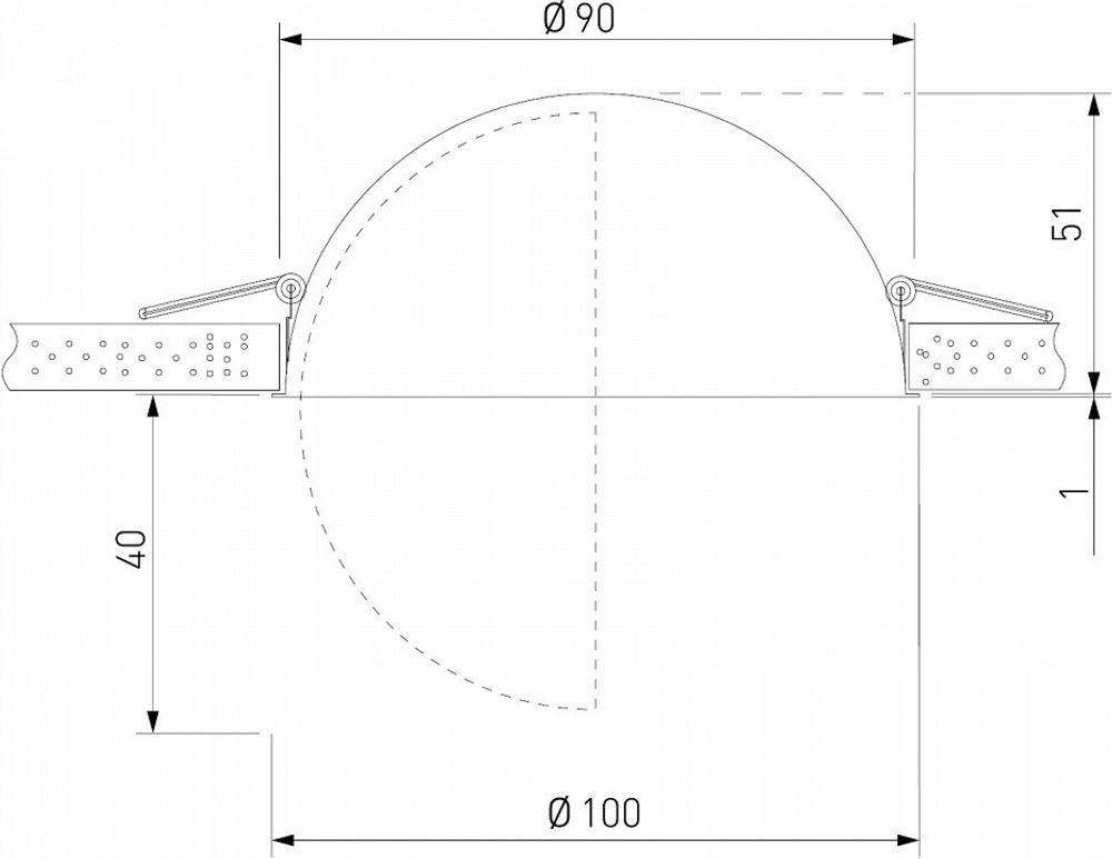 Встраиваемый светильник Elektrostandard Slide a062942