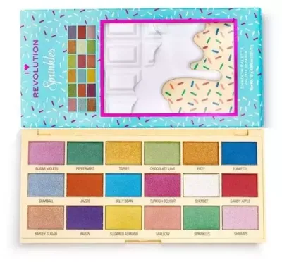 Палетка теней для век I Heart Revolution - Chocolate Sprinkles Shadow Palette