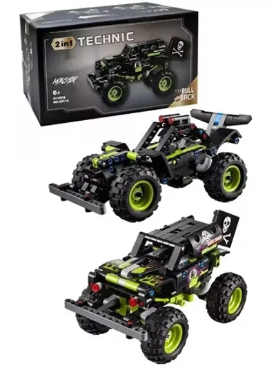 Конструктор Монстры Monster Jam Grave Digger 211 дет 22118