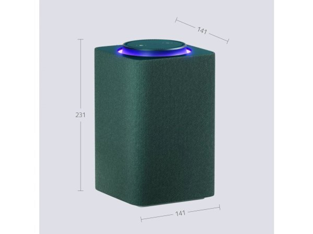 Умная колонка Яндекс Станция Макс с Алисой на YandexGPT, зеленый с Zigbee