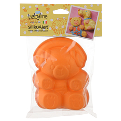 Форма для приготовления пирожного teddy bear 12,5 х 16 см силиконовая