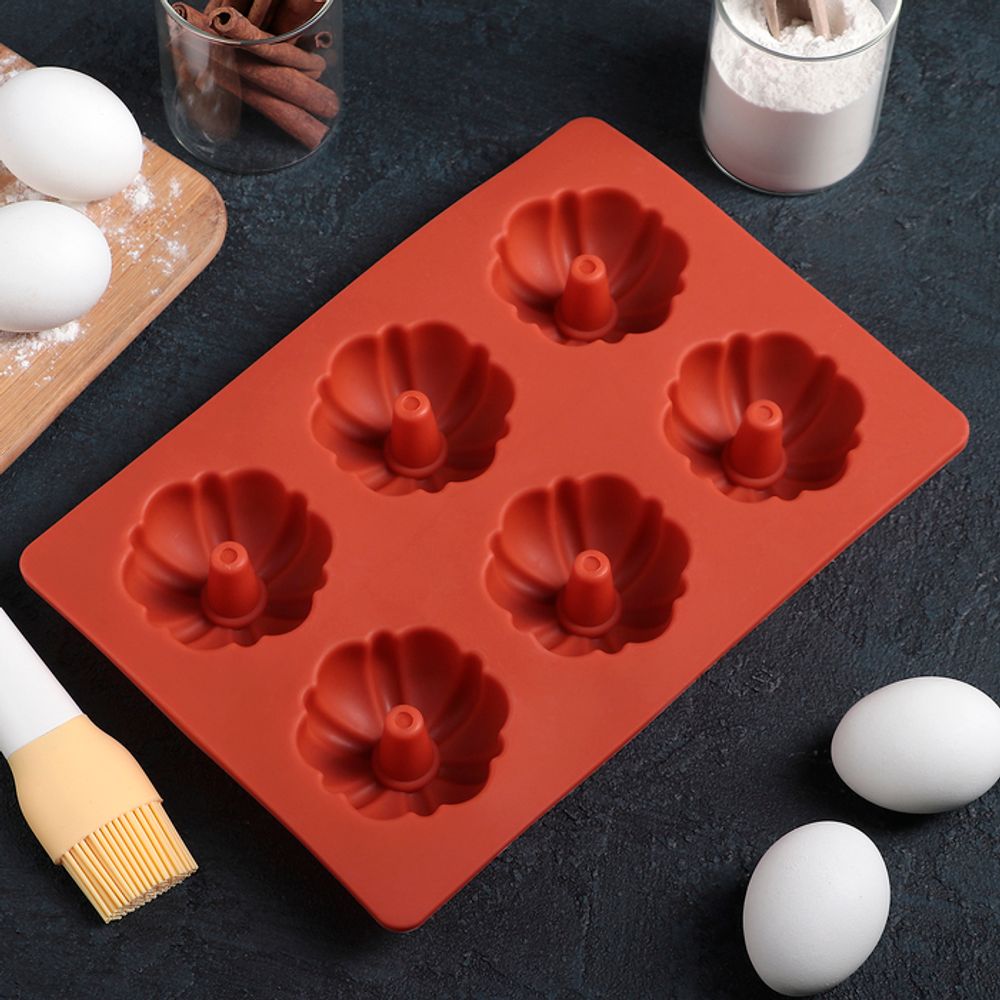 Форма для выпечки Хорс Минисаварин, 27x18.8 см