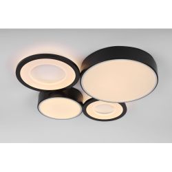 Светильник потолочный светодиодный Rivoli Aliona 6161-701 LED 87 Вт 3000 - 6000 К с пультом | Интерьерные светодиодные светильники