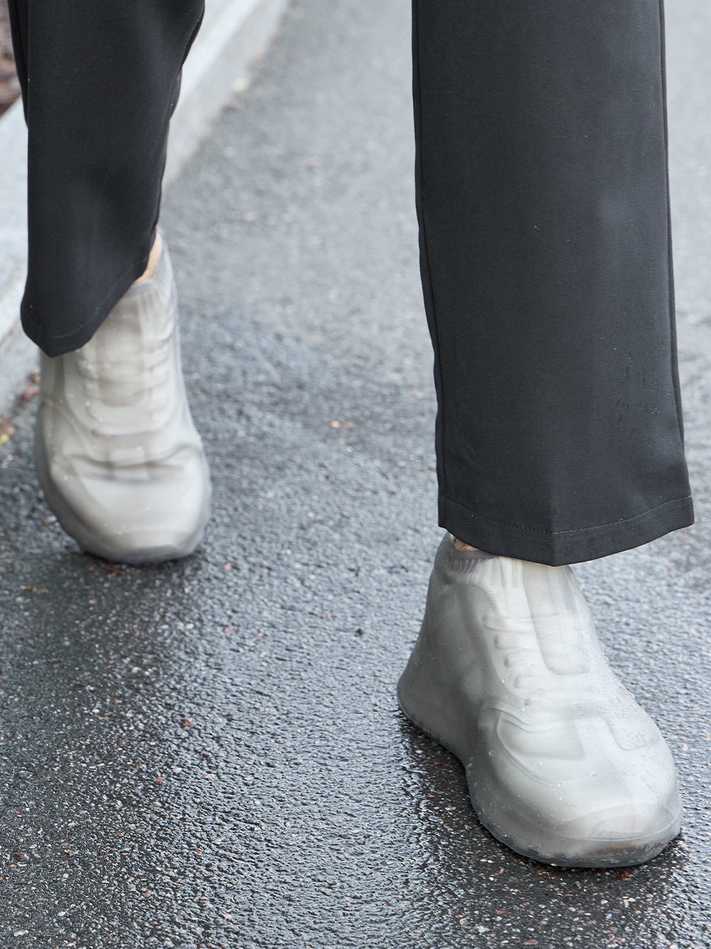 Чехлы для обуви непромокаемые DrySteps gray