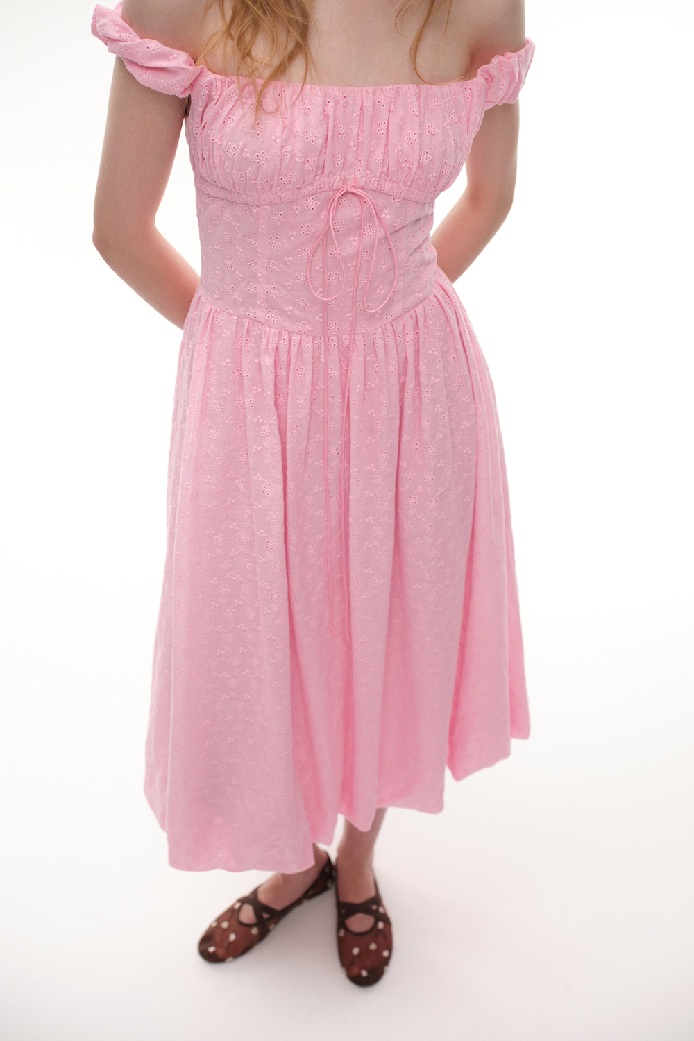 Платье из шитья (Gelato), розовое