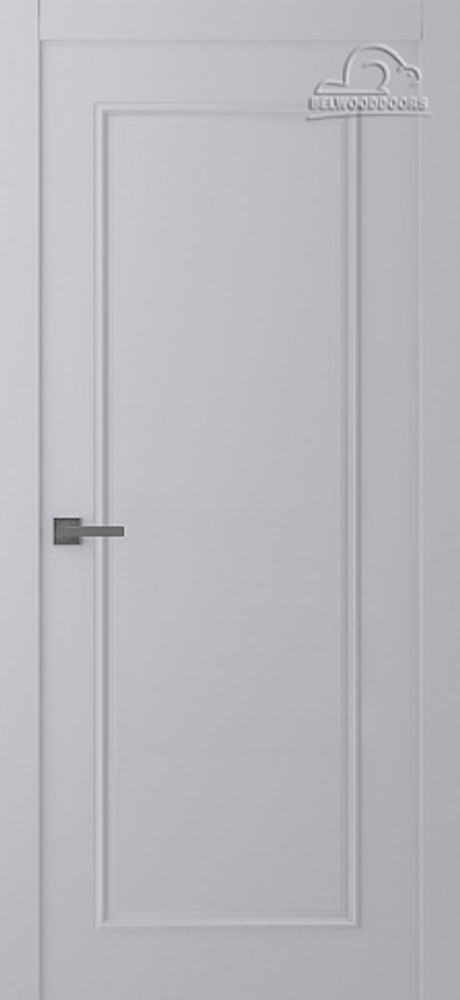 Дверь Ламира 1 / Цвет Эмаль светло - серый / Двери Belwooddoors